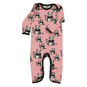Bild på Småfolk Bodysuit Panda Blush (80)
