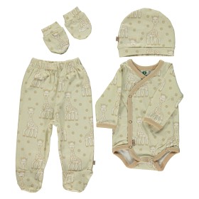 Bild på Småfolk Newborn Set Sopfie La Girafe Frozen Dew (50)
