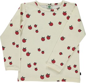 Bild på Småfolk Tröja Äpple (Dark Red) (4-5 år)