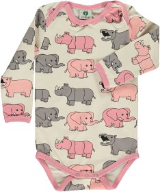 Bild på Småfolk Body (Elefant Rosa) (62)