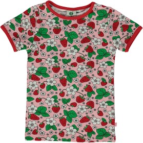 Bild på Småfolk T-shirt Jordgubb (Coral blush)