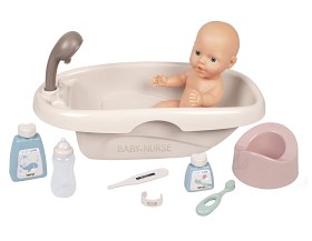Bild på Smoby Baby Nurse Badset för Dockor