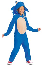 Bild på Sonic the Hedgehog Movie Dräkt Sonic (7-8 år)