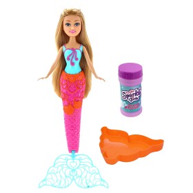 Bild på Sparkle Girlz Fairy och Mermaid Bubble docka