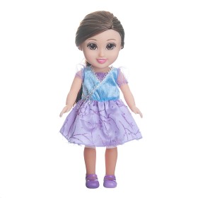 Bild på Sparkle Girlz Prinsessdocka 33 cm (blå/lila)