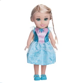 Bild på Sparkle Girlz Prinsessdocka 33 cm (blå/rosa)