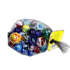 Bild på Spelkulor Glas Mix 1 kg (Medium)