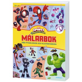 Bild på Spidey och hans fantastiskia vänner Målarbok