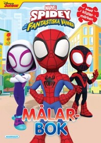 Bild på Spidey och hans fantastiskia vänner Målarbok