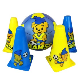 Bild på SportMe Bamse Fotboll med koner Set