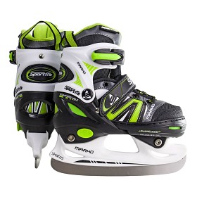 Bild på SportMe Justerbar skridsko Grön  stl 31-34