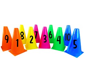 Bild på SportMe Sifferkoner 23 cm 10-pack