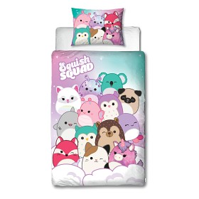Bild på Squishmallows Påslakanset 150x210 cm (Rosa)