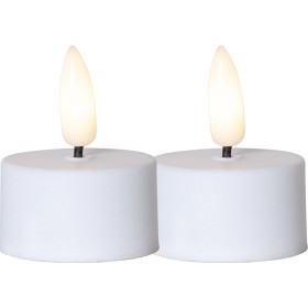 Bild på Star Trading Värmeljus LED 2-pack Flamme (Vit)