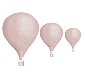 Bild på Stickstay Väggdekaler Ballonger (Rosa)