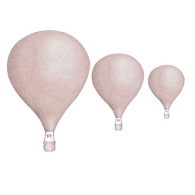 Bild på Stickstay Wallstickers Luftballonger (Dusty Pink)