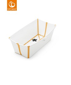 Bild på Stokke Flexi Bath Badbalja med Värmekänslig Propp (Gul)