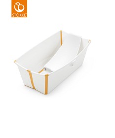 Bild på Stokke Flexi Bath Bundle med Värmekänslig Propp (Gul)