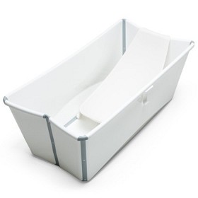 Bild på Stokke Flexi Bath Bundle med Värmekänslig Propp (Vit)