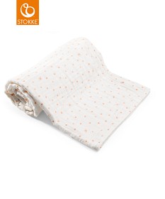 Bild på Stokke Muslinfilt Organic (Coral Bee)