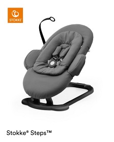 Bild på Stokke Steps Babysitter (Herringbone Grey/Svart)