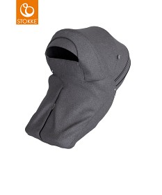 Bild på Stokke Stroller Storm Cover (Black Melange)