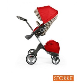 Bild på Stokke Stroller Seat Style Kit (Röd Burgundy)
