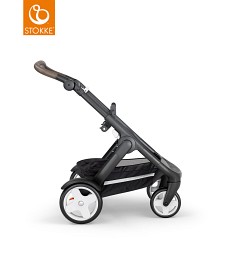 Bild på Stokke Trailz Chassi Klassiska Hjul (Brunt Läderhandtag)