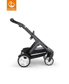 Bild på Stokke Trailz Chassi Klassiska Hjul (Svart Läderhandtag)