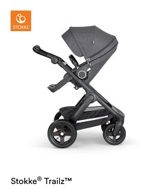 Bild på Stokke Trailz Sittvagn (Black Melange)