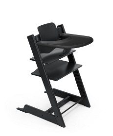 Bild på Stokke Tripp Trapp® Stol och Babyset Inkl. Bricka (Black)