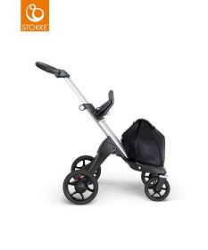Bild på Stokke Xplory V6 Chassi Silver (Brunt Läderhandtag)
