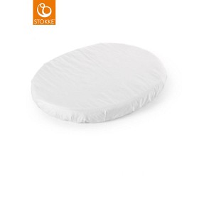Bild på Stokke Sleepi Underlakan Mini (Vit)