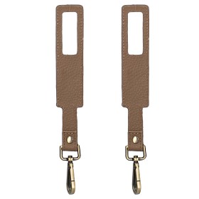 Bild på Kidzroom barnvagnskrokar Care Lovely Leather (Brun)