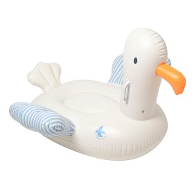 Bild på Sunnylife Uppblåsbar Fågel (Seagull Blue Stripe)
