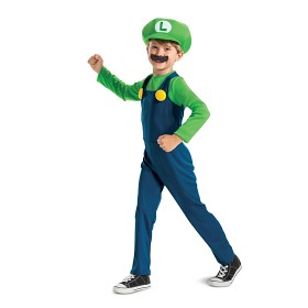 Bild på Super Mario Luigi Utklädningsdräkt M (7-8 år)