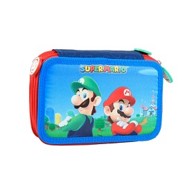 Bild på Super Mario Trippelpennfodral med tillbehör