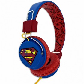 Bild på Superman Hörlurar Tween On-Ear Blå Vintage