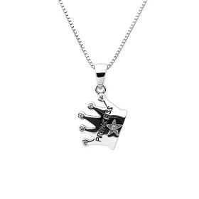 Bild på Sweethearts Barnhalsband i silver (Princess med stenar)