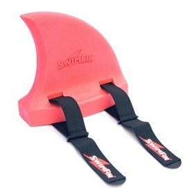 Bild på Swimfin Simdyna i form av en hajfena (Rosa)