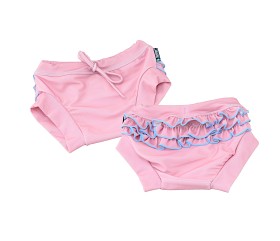 Bild på Swimpy Badblöja Volang 4-8 kg (Rosa)