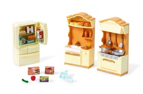 Bild på Sylvanian Families Kök med kylskåp