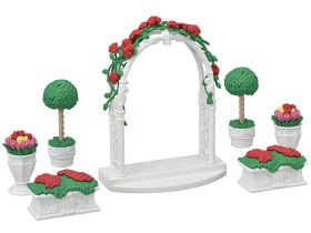 Bild på Sylvanian Families Town Trädgårdsset med blomstervalv