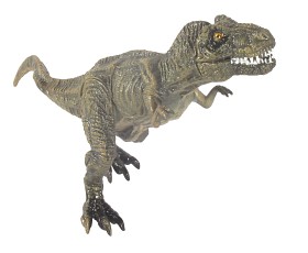 Bild på T-Rex med rörliga delar 