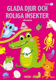 Bild på Tactic Målarbok Glada djur och roliga insekter