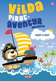 Bild på Tactic Målarbok Pirater