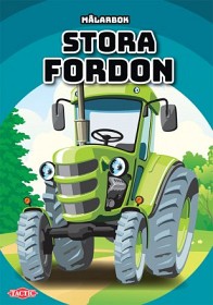 Bild på Tactic Målarbok Stora Fordon
