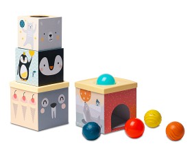 Bild på Taf Toys Plocklåda Bolltorn