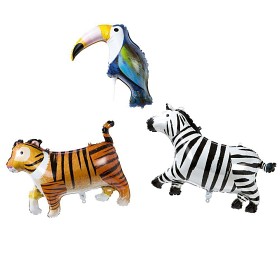 Bild på Talking Tables Folieballonger 3-pack (Animal)