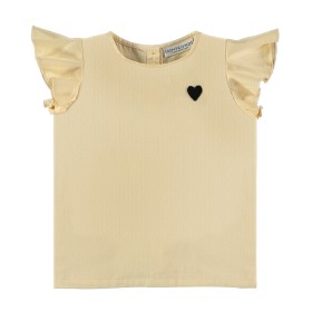 Bild på Tao & Friends Heart Topp Strl 80/86 (Gul)